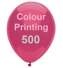 [500 pieces] Balloon Printing 1 Side 2 Colour
